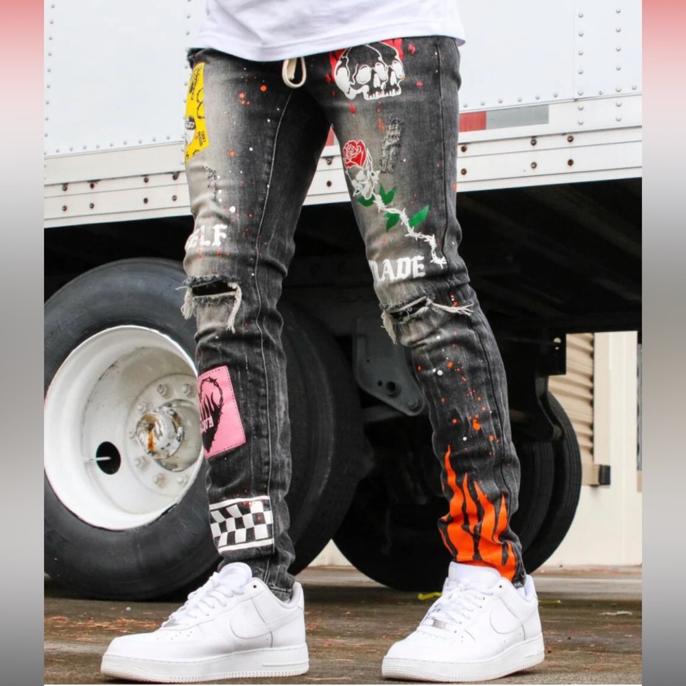 THRT DENIM FURY DENIM (BLACK) (NEW)